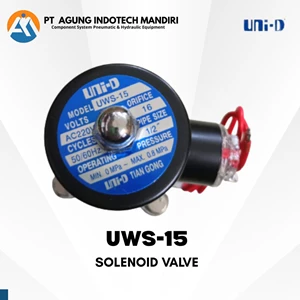 UNI-D UWS-15 SOLENOID VALVE 2 WAY STAINLESS 